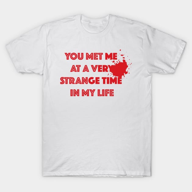 Phrase from the movie Fight Club T-Shirt by glaucocosta